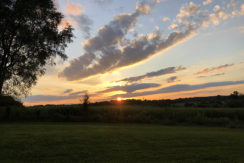 Bell Claverack sunset view